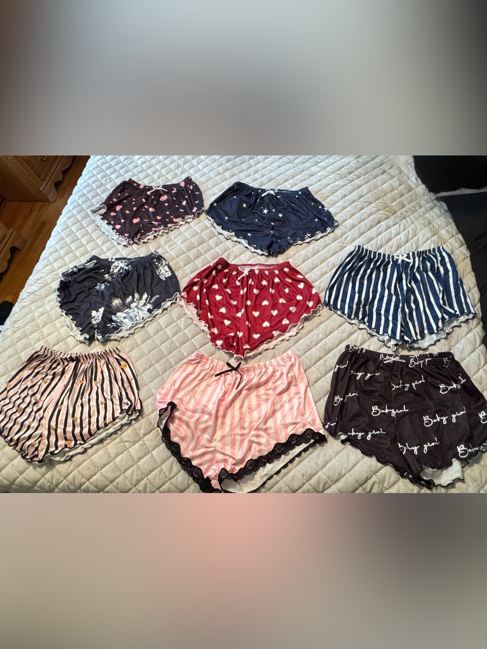 Pajama Shorts Lot of 9